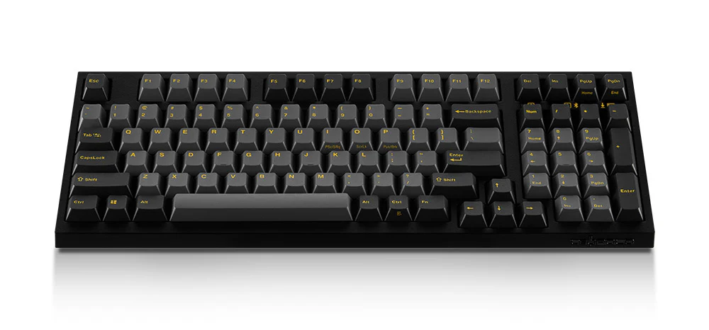 Leopold FC980MBT Ash Yellow Bluetooth PD Double Shot PBT Mechanical Keyboard - Image 3