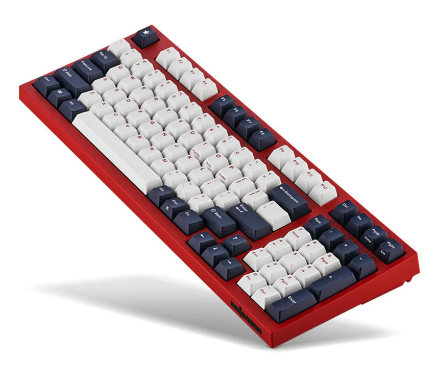 Leopold FC980MBT White Blue Star Bluetooth PD Double Shot PBT Mechanical Keyboard - Image 3