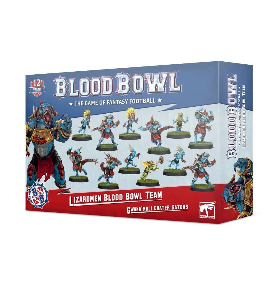 Lizardmen Blood Bowl Team - Gwaka'moli Crater Gators - Image 5