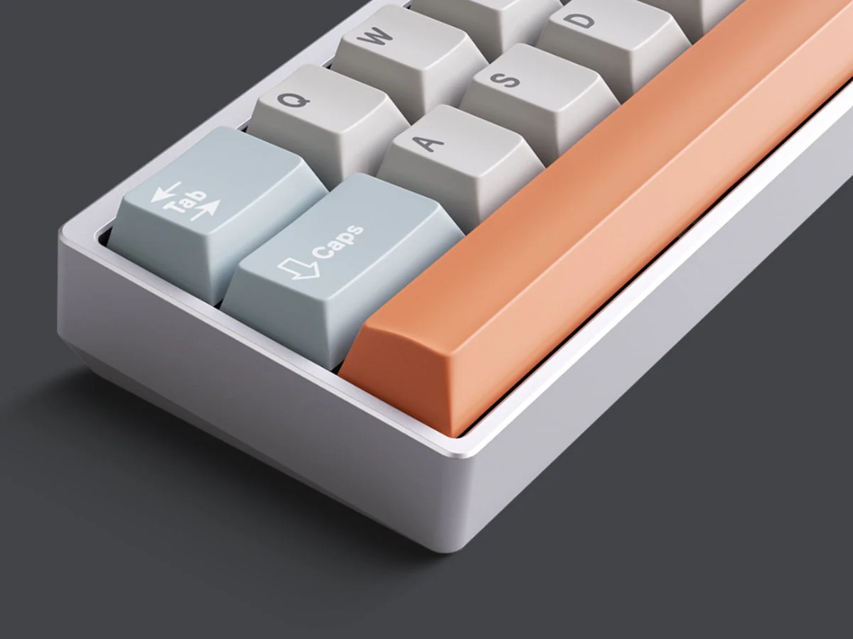 Luminkey Nova Mini Ultra Aluminum Barebones Wireless Macro Pad - Image 3