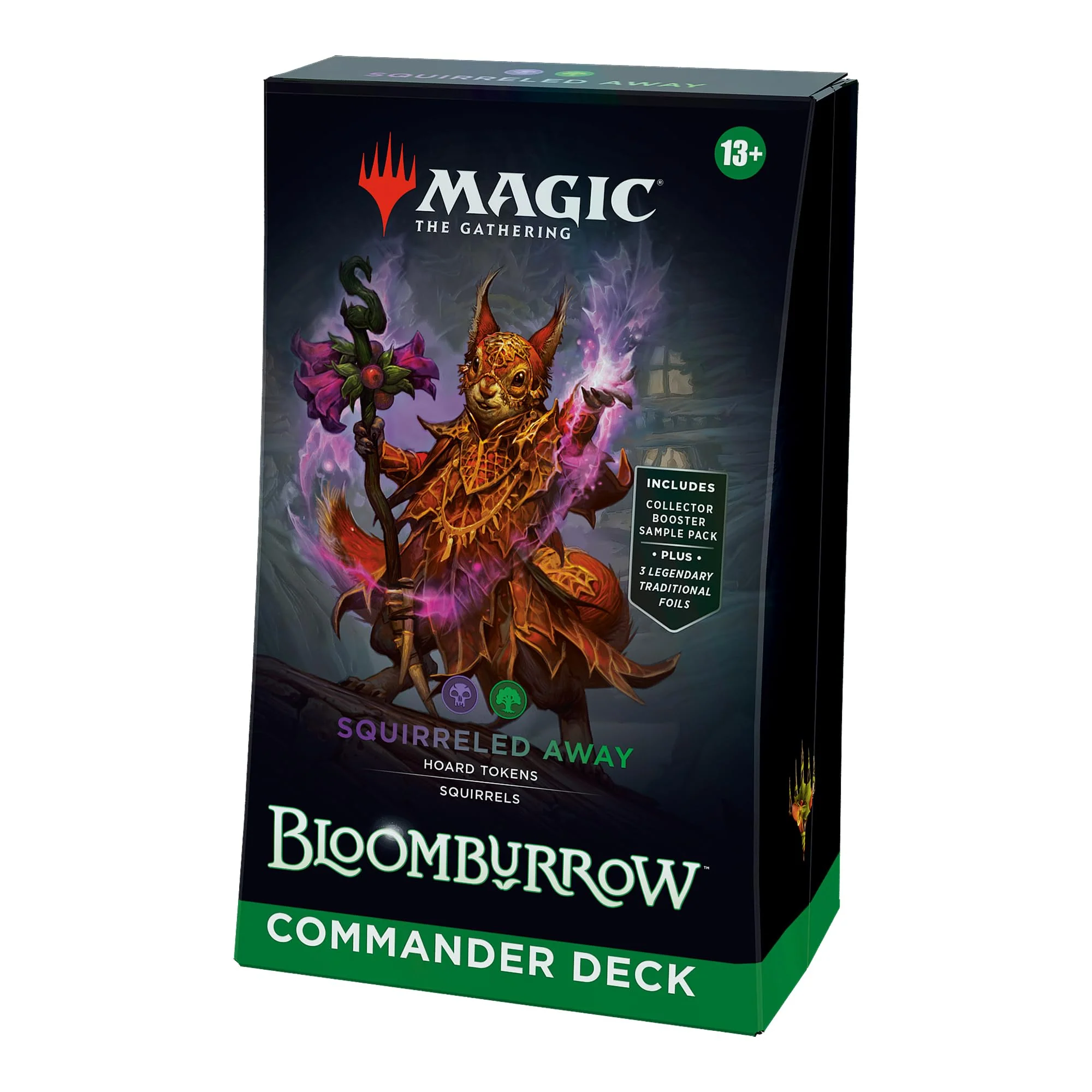 Magic The Gathering Bloomburrow Commander Deck Squirreled Away