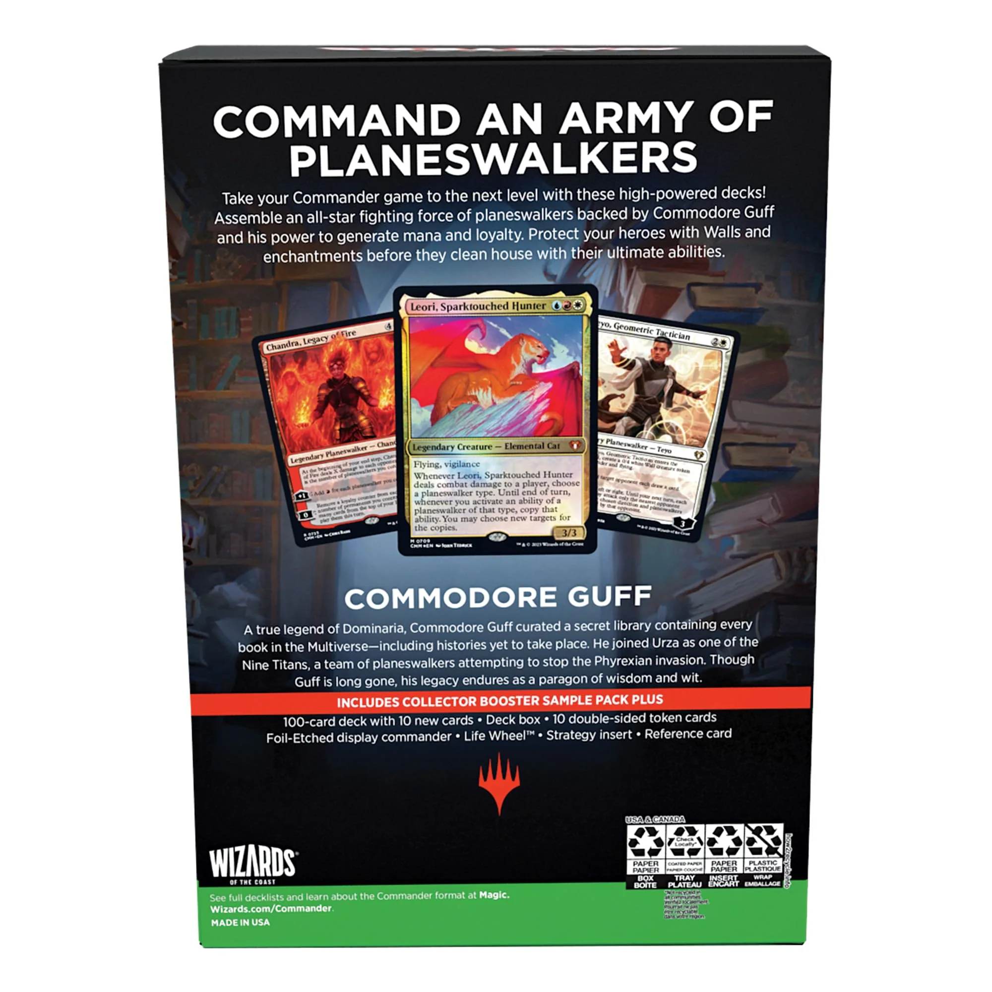 Magic The Gathering Commander Masters Commander Deck Planeswalker Party - Image 7