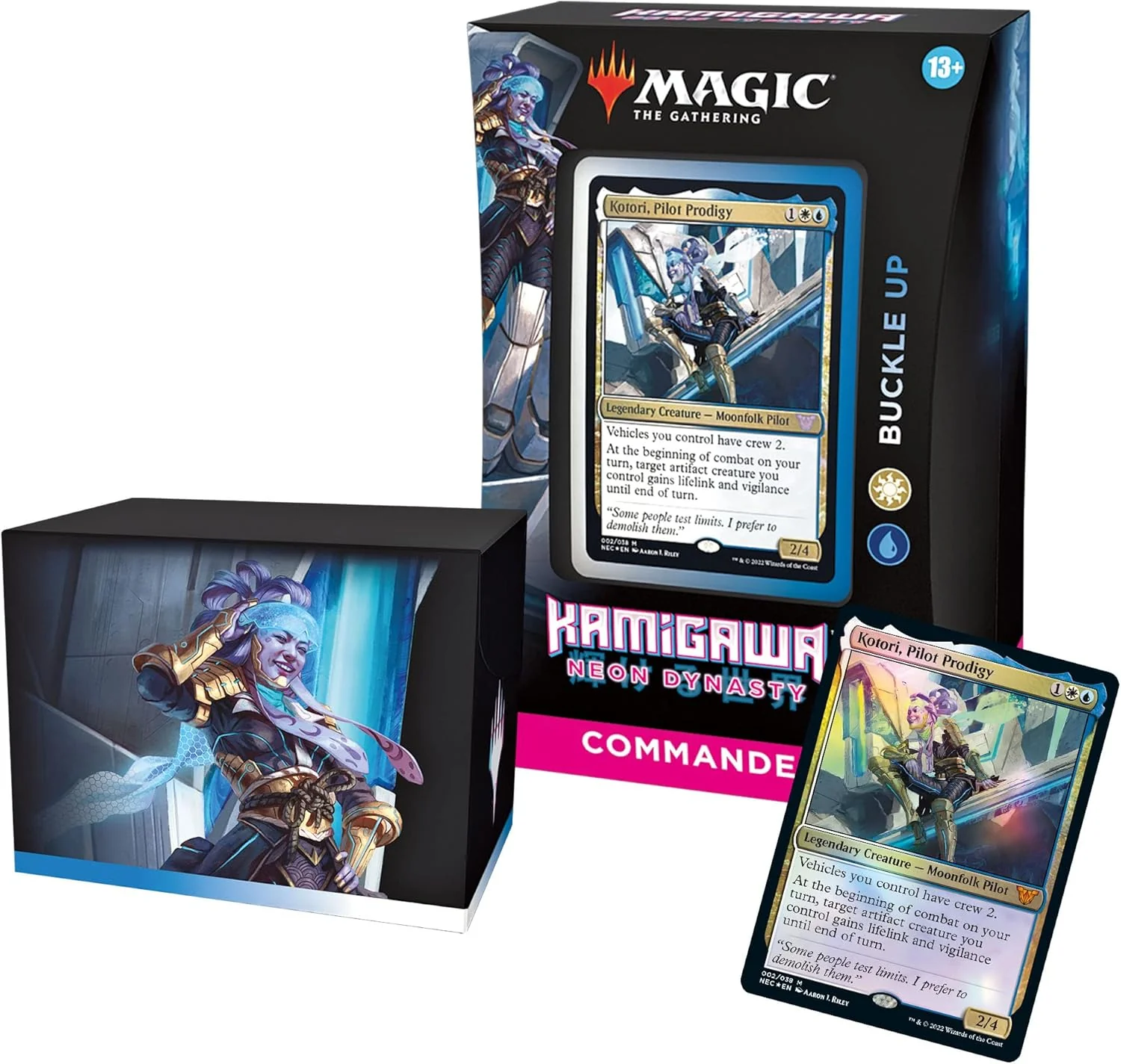 Magic The Gathering Kamigawa Neon Dynasty Commander Deck Buckle Up - Image 6