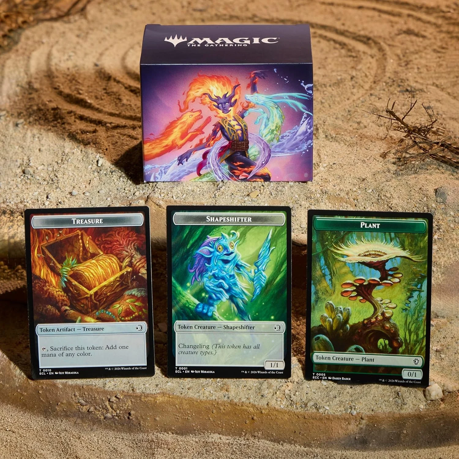Magic the Gathering Lorwyn Eclipsed Commander Deck Dance of the Elements - Image 2