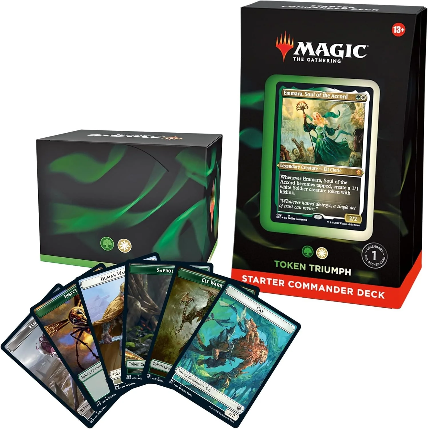 Magic The Gathering Starter Commander Deck Token Triumph - Image 2