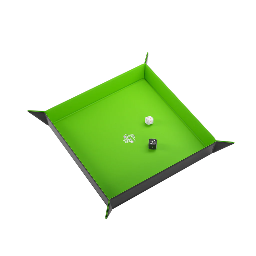 Magnetic Dice Tray Square Black/Green - Image 3