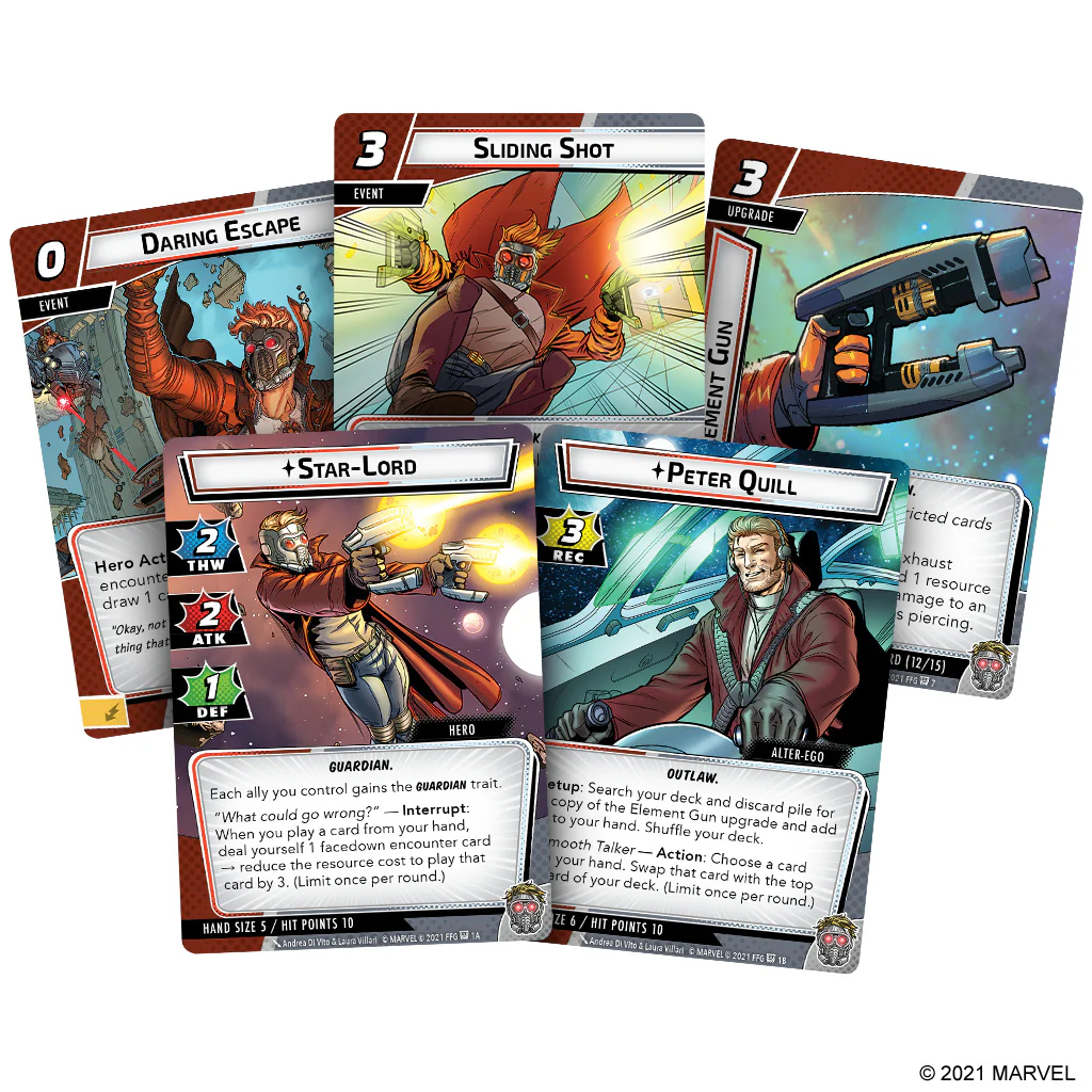 Marvel Champions : Star-Lord Hero Pack - Image 3
