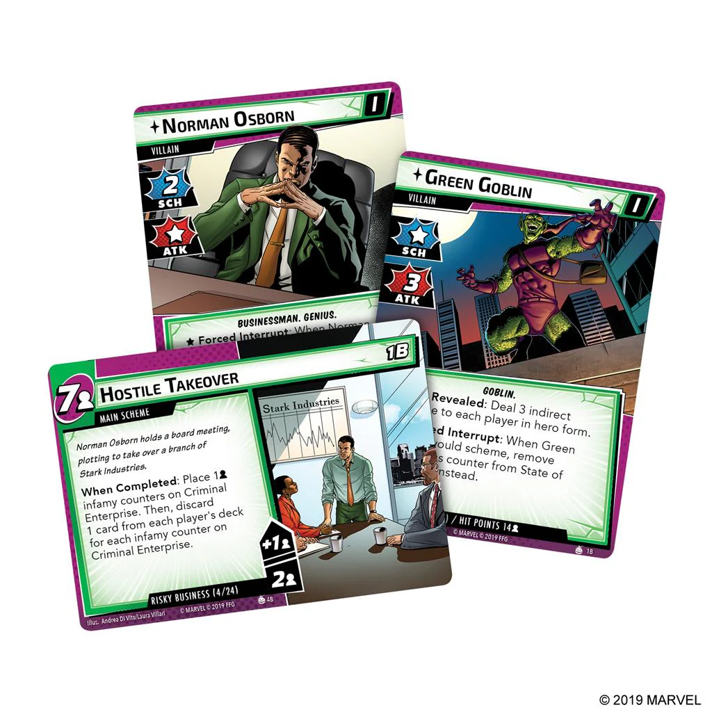 Marvel Champions : The Green Goblin Scenario Pack - Image 3