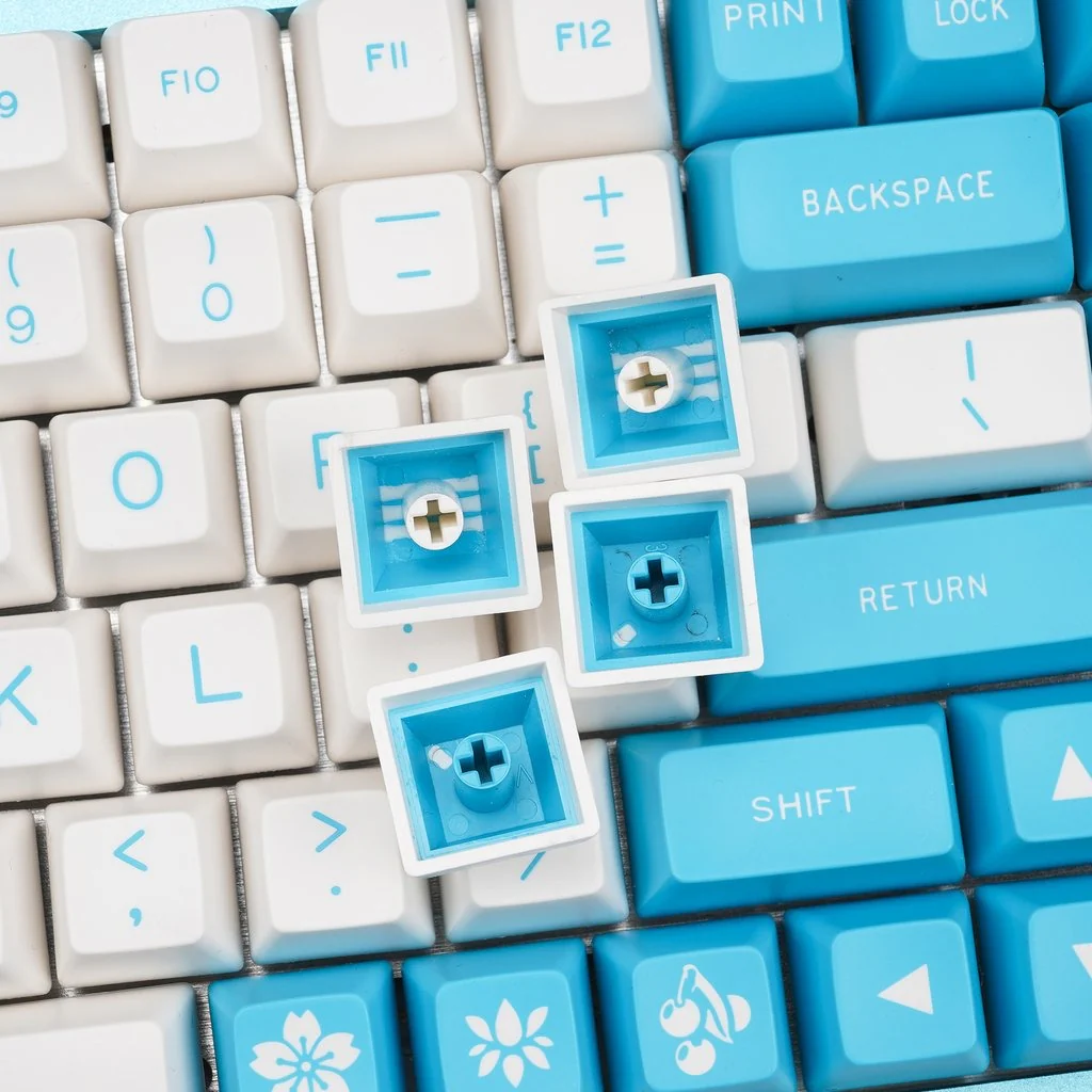 Maxkey Cyan 130 Key SA Profile Double Shot ABS Keycap Set - Image 4