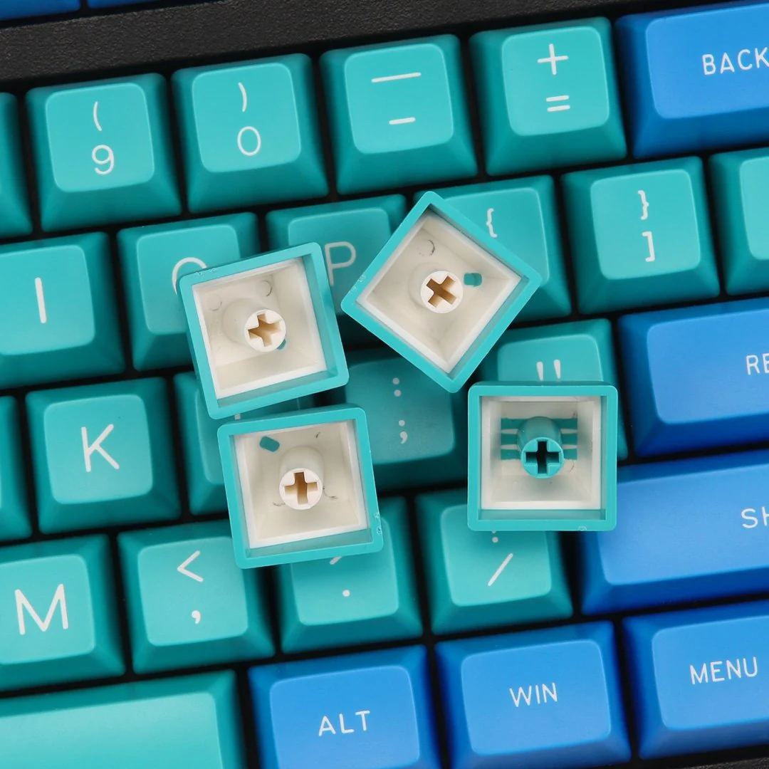 Maxkey Deep Blue 127 Key SA Profile Double Shot ABS Keycap Set - Image 4