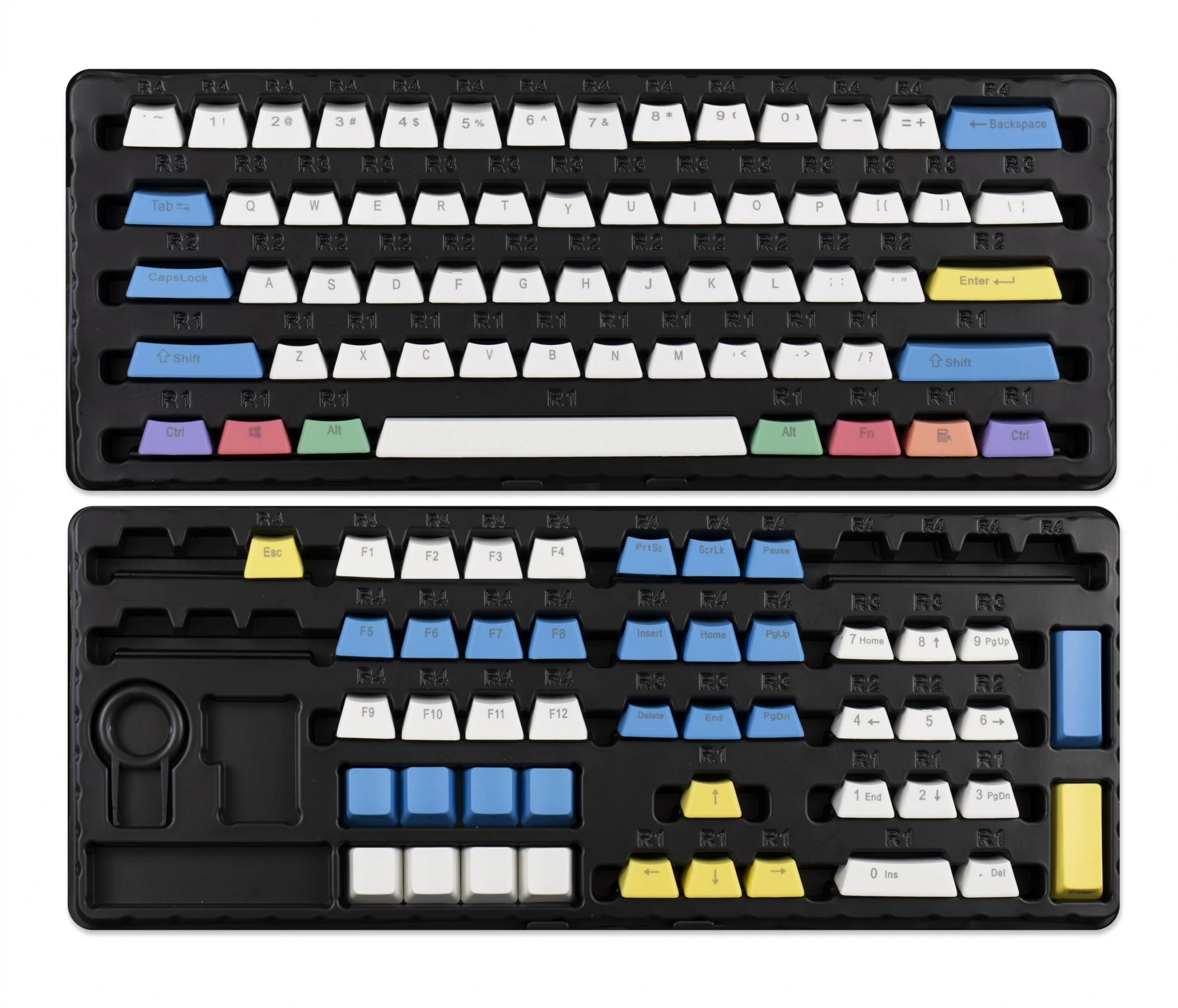 Meko Pop Side Print 108 Key OEM Profile Laser Etched PBT Keycap Set - Image 2