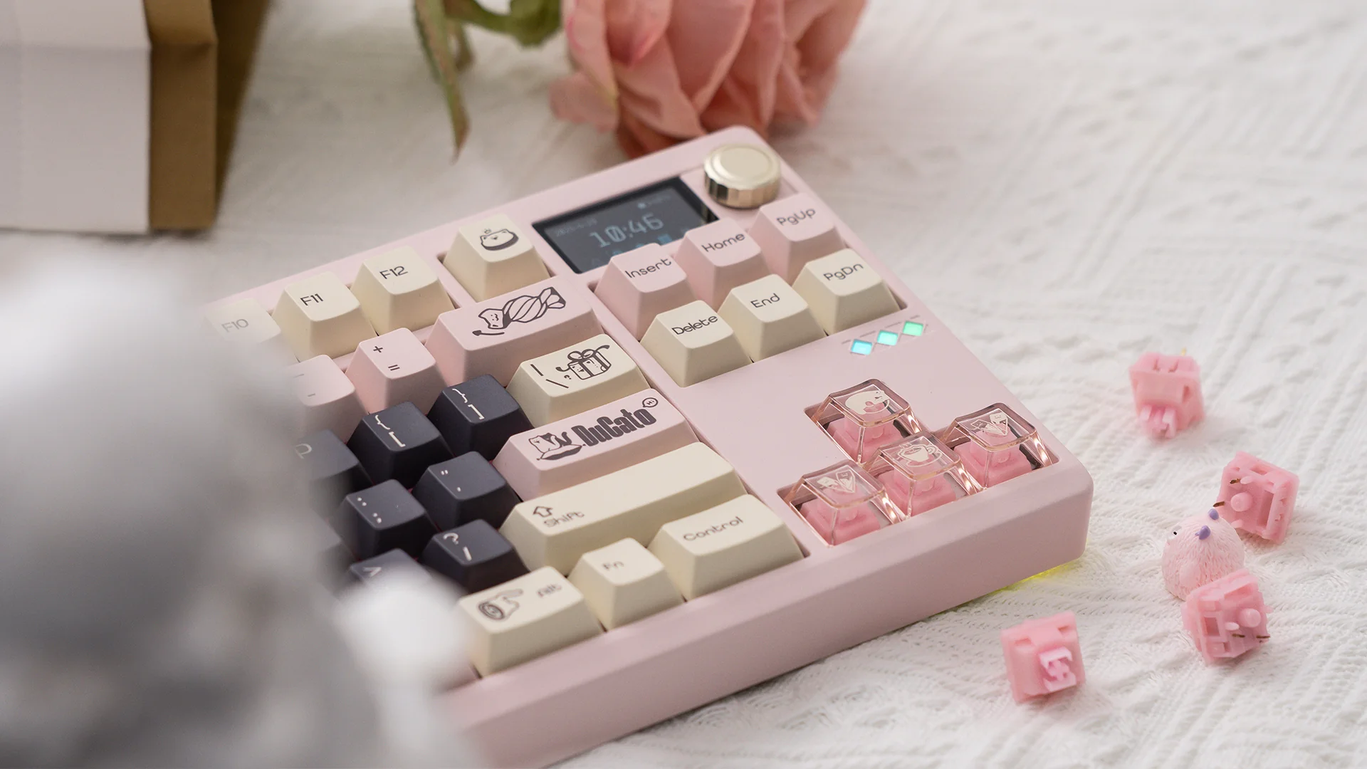 Meletrix Zoom TKL DYNA Aluminum Barebones Wireless DIY Keyboard Kit Group Buy - Image 25
