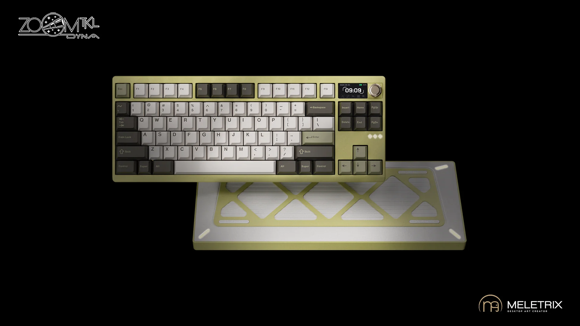 Meletrix Zoom TKL DYNA Aluminum Barebones Wireless DIY Keyboard Kit Group Buy - Image 29