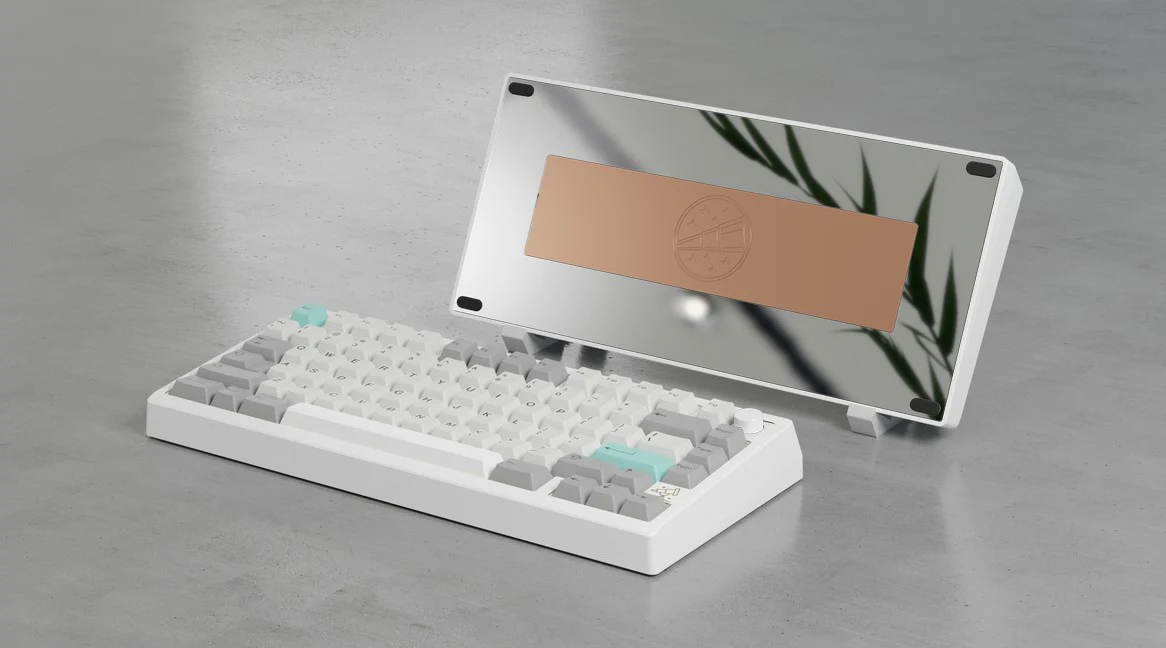 Meletrix Zoom75 Essential Edition Aluminum Barebones 75% Hotswap Wireless RGB Flex Cut PCB DIY Keyboard Kit - Image 10