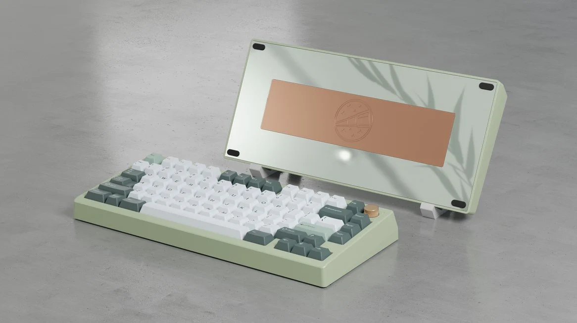 Meletrix Zoom75 Essential Edition Aluminum Barebones 75% Hotswap Wireless RGB Flex Cut PCB DIY Keyboard Kit - Image 27