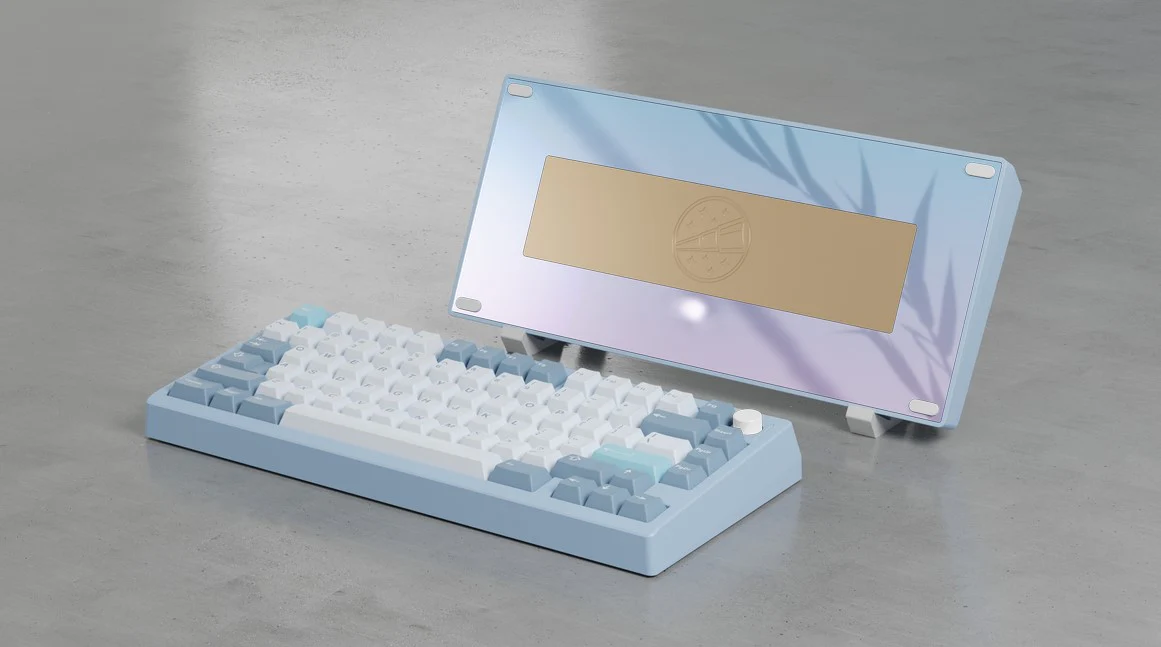 Meletrix Zoom75 Essential Edition Aluminum Barebones 75% Hotswap Wireless RGB Flex Cut PCB DIY Keyboard Kit - Image 44