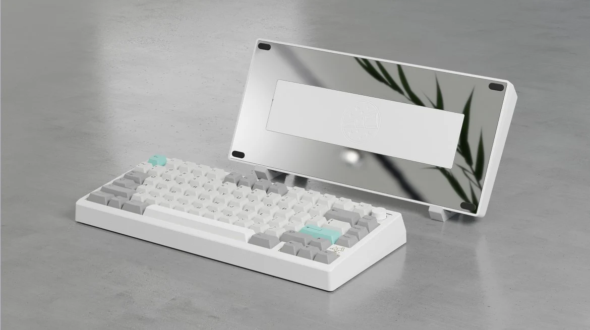 Meletrix Zoom75 Essential Edition Aluminum Barebones 75% Hotswap Wireless RGB Flex Cut PCB DIY Keyboard Kit - Image 7