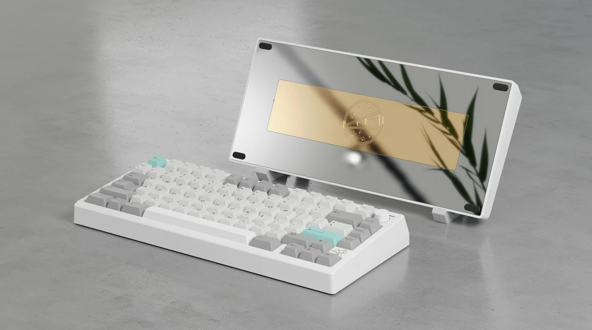 Meletrix Zoom75 Essential Edition Aluminum Barebones 75% Hotswap Wireless RGB Non- Flex Cut PCB DIY Keyboard Kit - Image 11