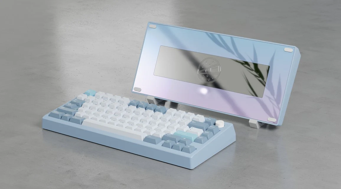 Meletrix Zoom75 Essential Edition Aluminum Barebones 75% Hotswap Wireless RGB Non- Flex Cut PCB DIY Keyboard Kit - Image 48