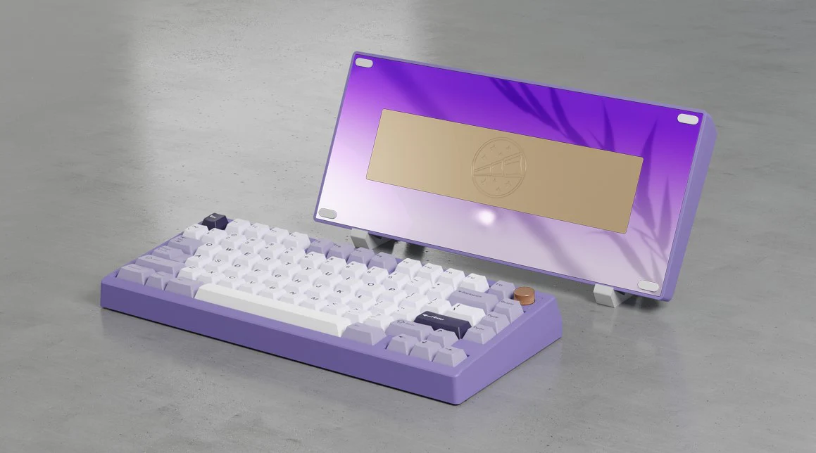 Meletrix Zoom75 Essential Edition Aluminum Barebones 75% Hotswap Wireless RGB Non- Flex Cut PCB DIY Keyboard Kit - Image 52