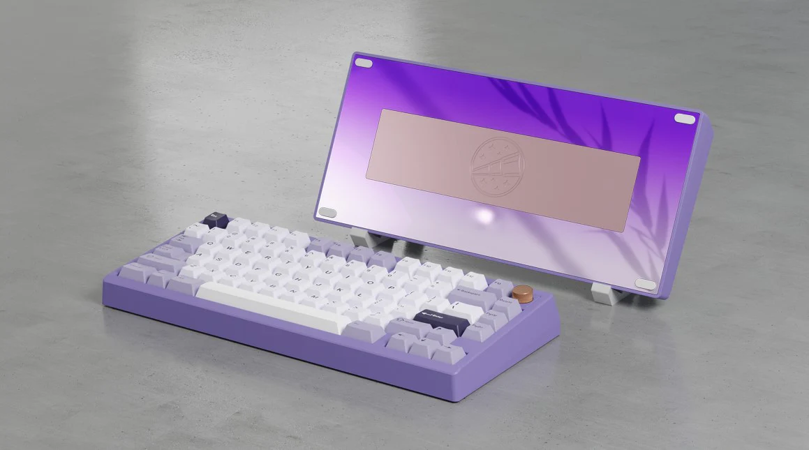 Meletrix Zoom75 Essential Edition Aluminum Barebones 75% Hotswap Wireless RGB Non- Flex Cut PCB DIY Keyboard Kit - Image 54