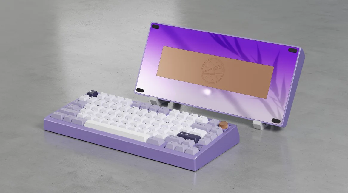 Meletrix Zoom75 Special Edition Aluminum Barebones 75% Hotswap Wireless Non-Flex Cut PCB DIY Keyboard Kit - Image 10