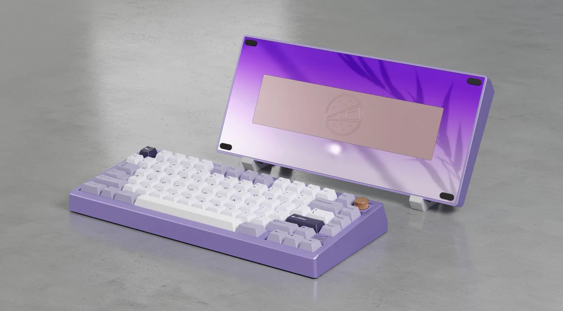 Meletrix Zoom75 Special Edition Aluminum Barebones 75% Hotswap Wireless Non-Flex Cut PCB DIY Keyboard Kit - Image 11