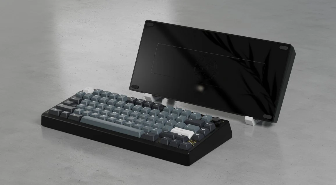 Meletrix Zoom75 Special Edition Aluminum Barebones 75% Hotswap Wireless Non-Flex Cut PCB DIY Keyboard Kit - Image 23