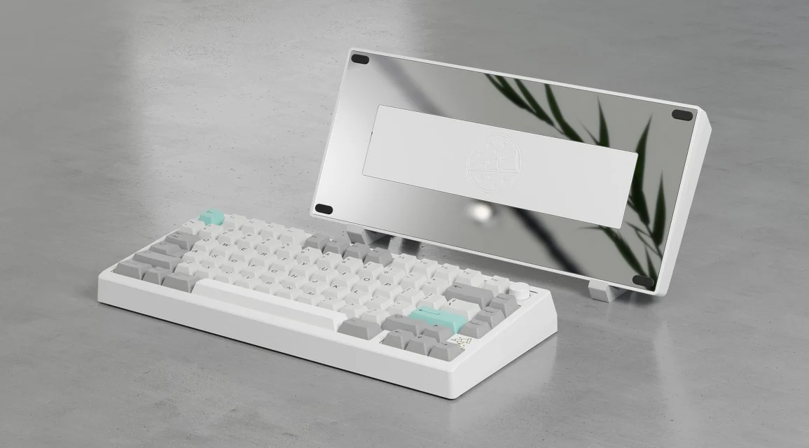 Meletrix Zoom75 Special Edition Aluminum Barebones 75% Hotswap Wireless Non-Flex Cut PCB DIY Keyboard Kit - Image 25