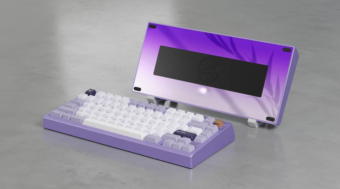 Meletrix Zoom75 Special Edition Aluminum Barebones 75% Hotswap Wireless Non-Flex Cut PCB DIY Keyboard Kit - Image 8