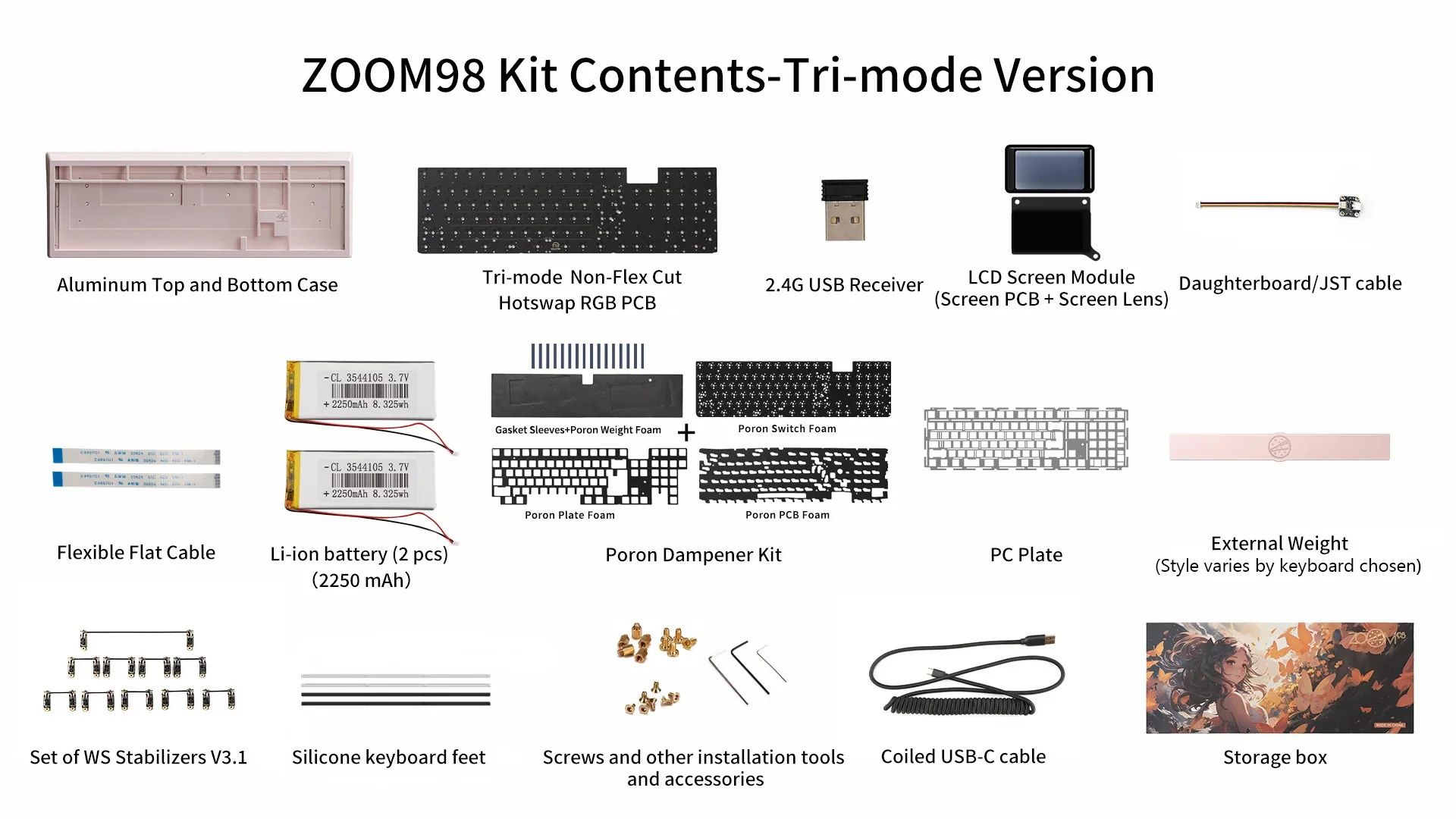 Meletrix Zoom98 Essential Edition Keyboard Kit - Image 2