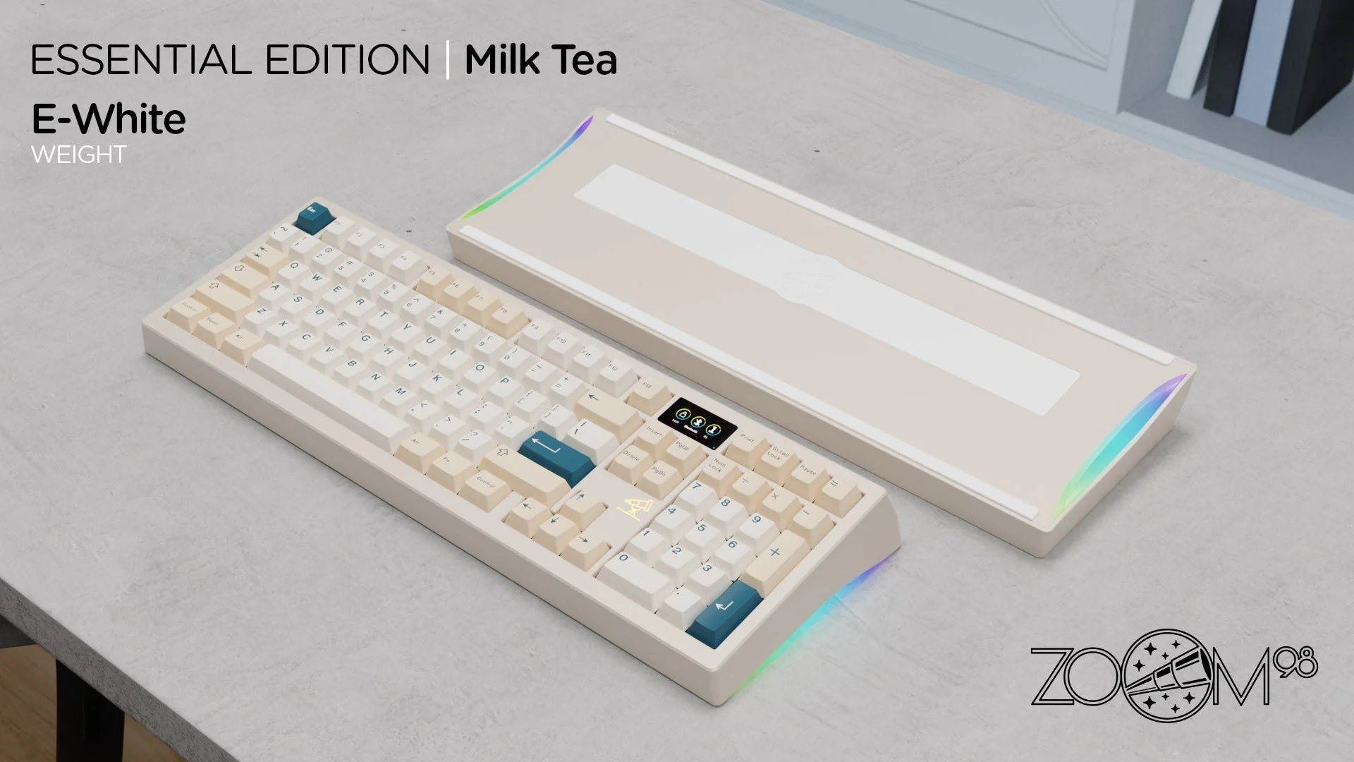 Meletrix Zoom98 Special Edition Barebones Wireless RGB Keyboard DIY Kit - Image 4