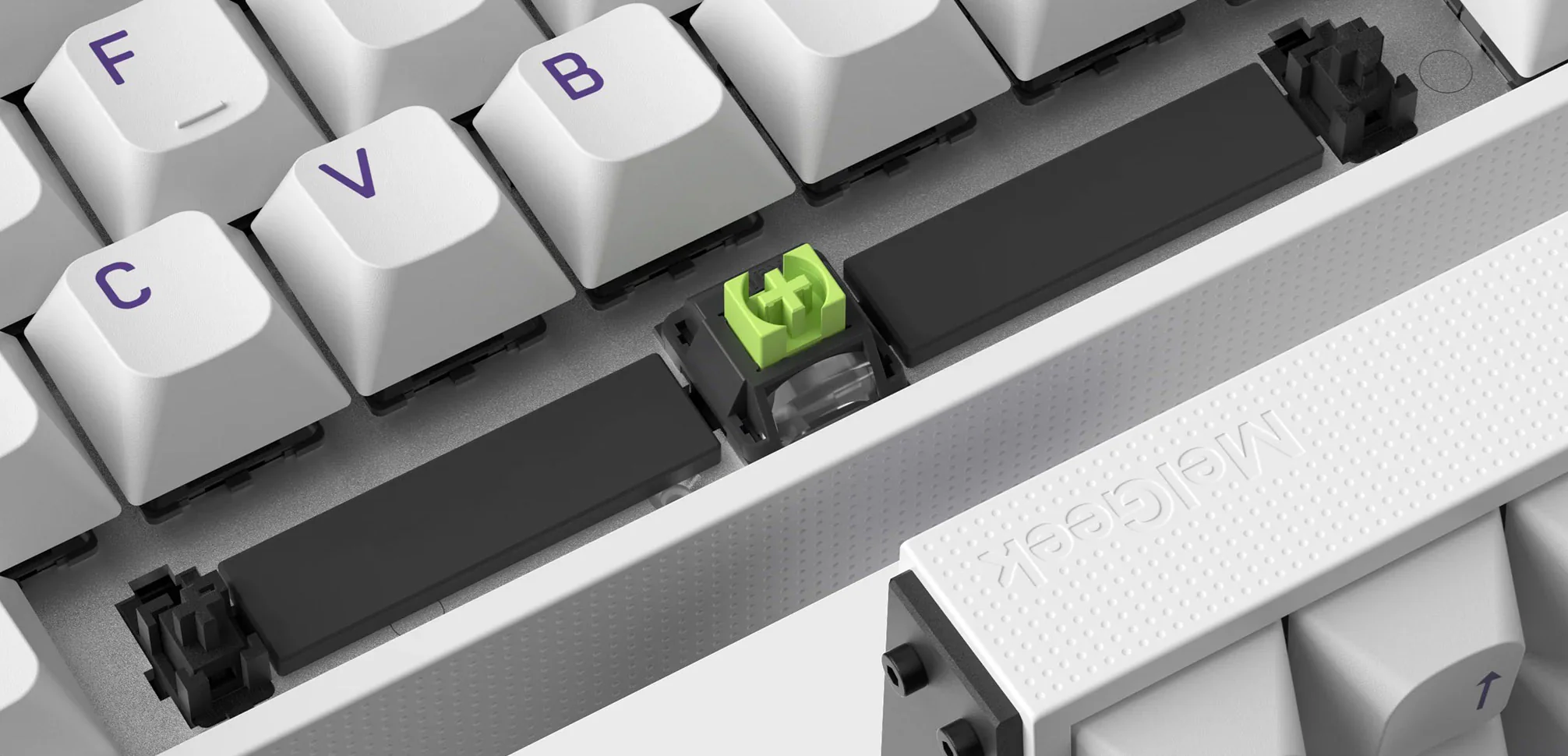 MelGeek Made68 HE Magnetic 65% Hotswap RGB Keyboard - Image 14