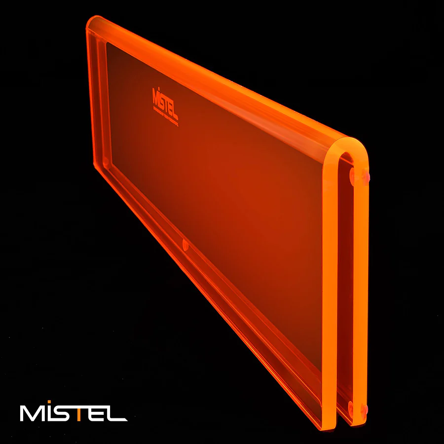 Mistel Acrylic Wrist Rest Clear - Image 2