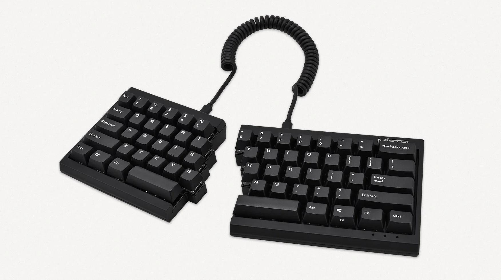 Mistel MD600 Black RGB LED 60% Double Shot PBT Mechanical Keyboard - Image 3