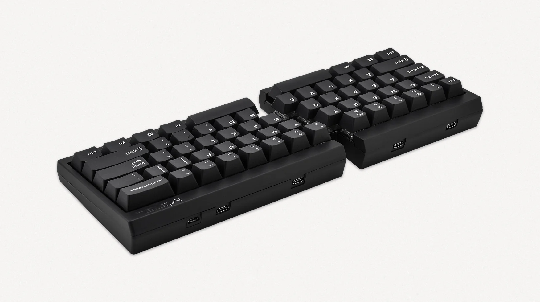 Mistel MD600 Black RGB LED 60% Double Shot PBT Mechanical Keyboard - Image 4
