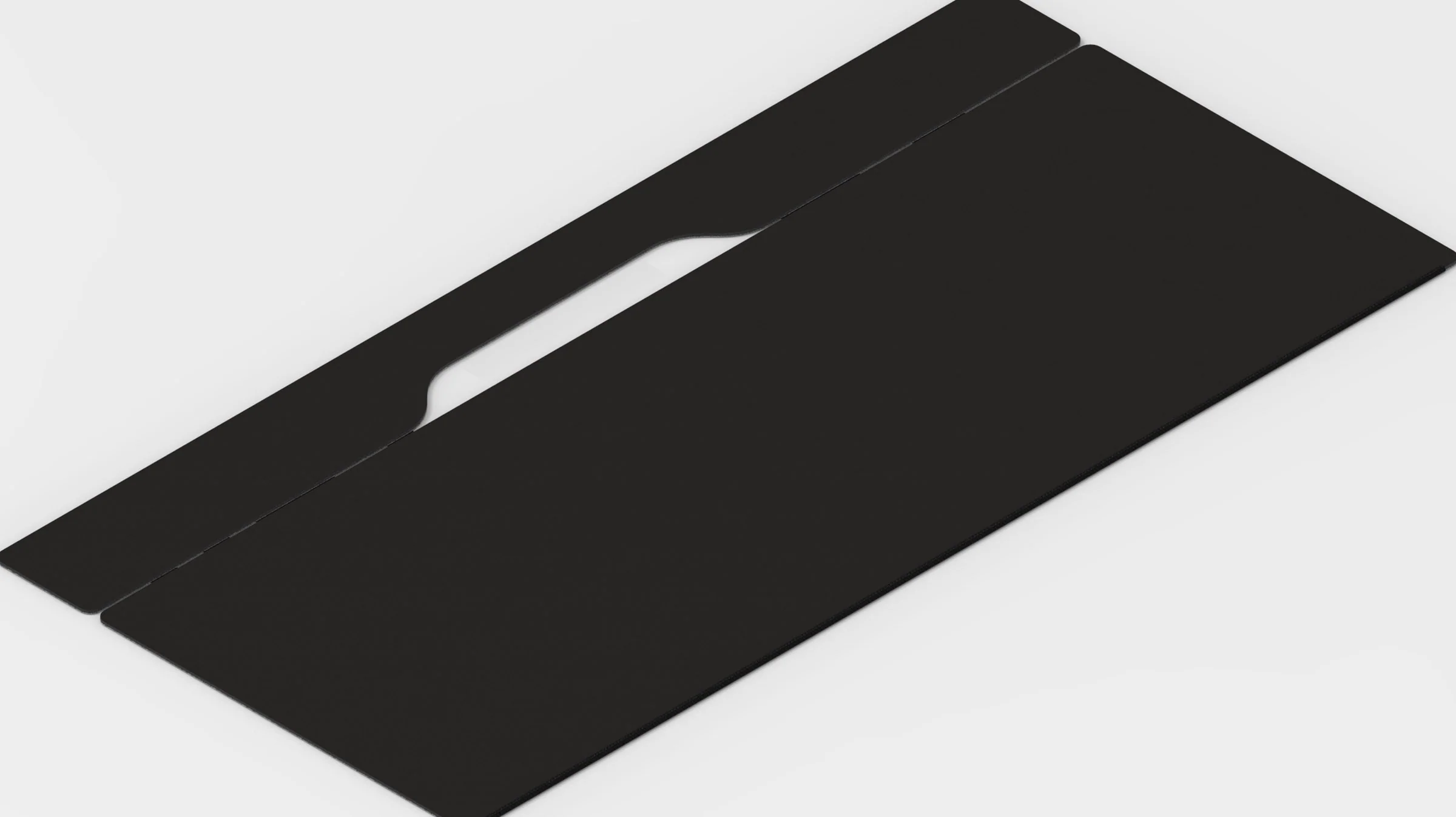 Black IKEA ALEX Desk Mat (39" / 100 cm) Full-desk Mouse Pad - Image 4