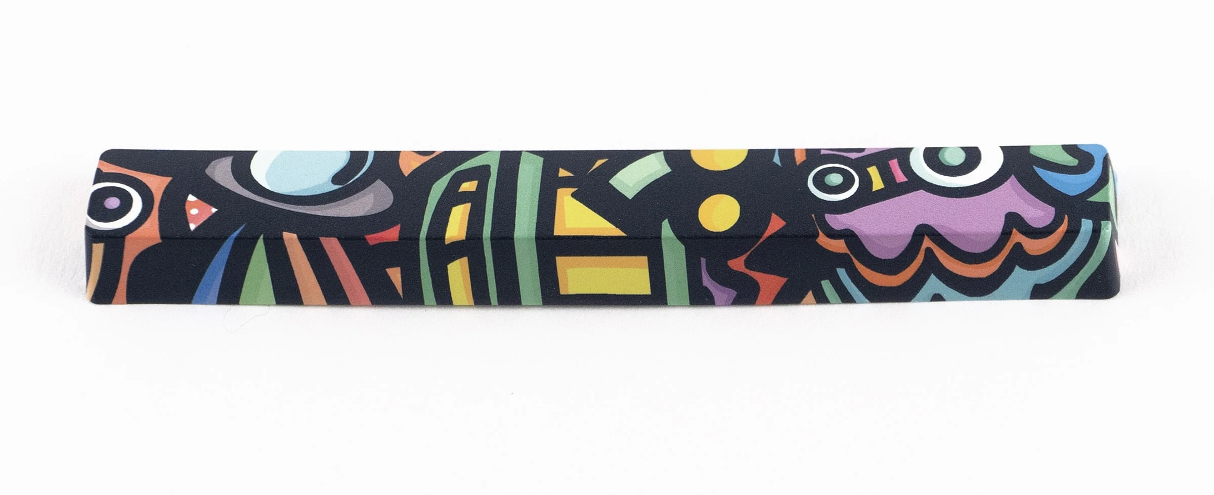 MK x PheonixArt Color Burst Dye Sub PBT 6.25u Spacebar - Image 2