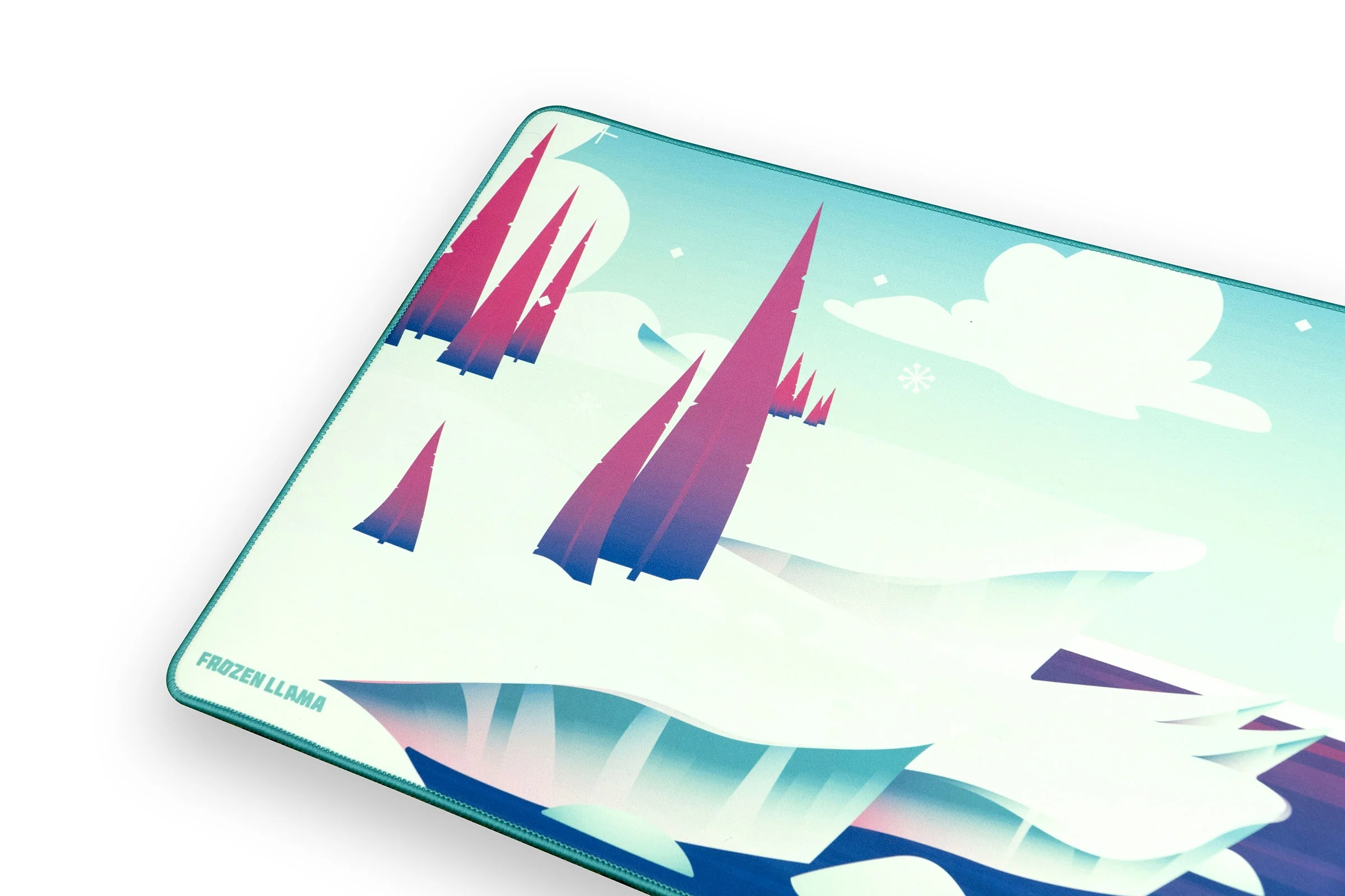 MK Frozen Llama 2XL Desk Mat - Image 4