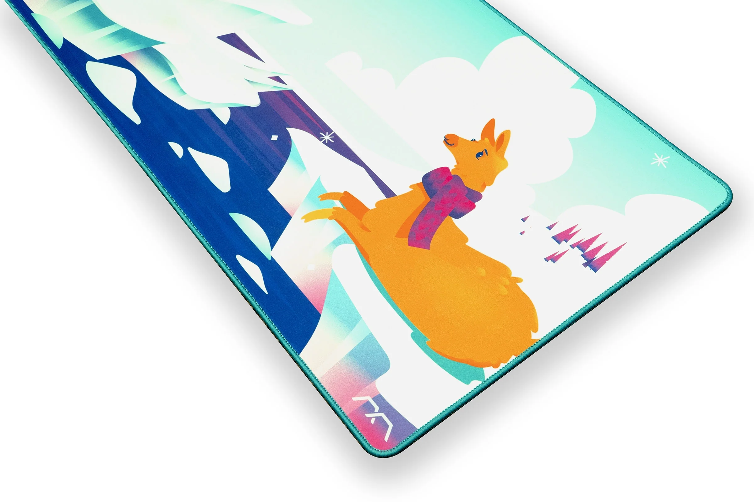 MK Frozen Llama 2XL Desk Mat - Image 7