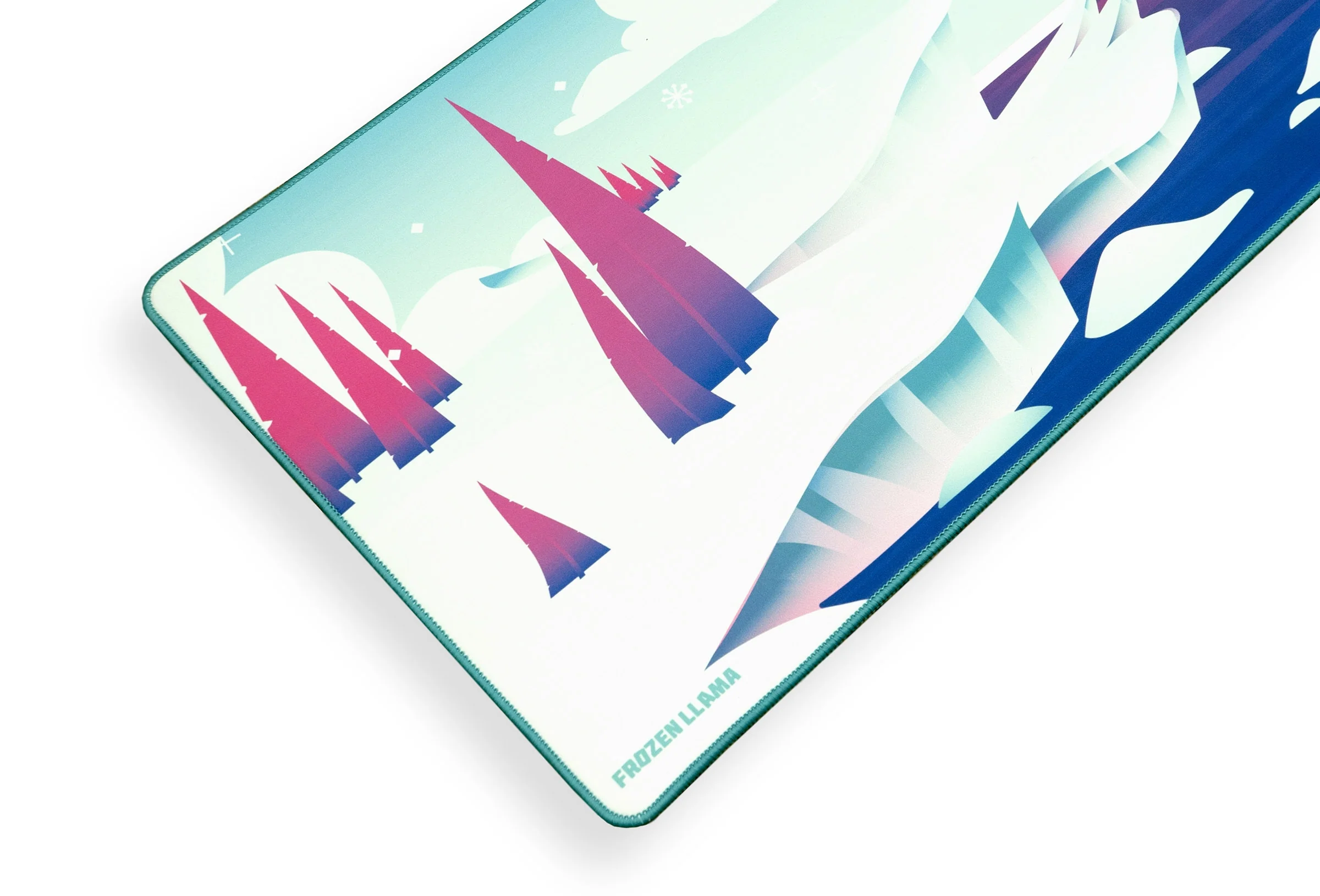 MK Frozen Llama 2XL Desk Mat - Image 8