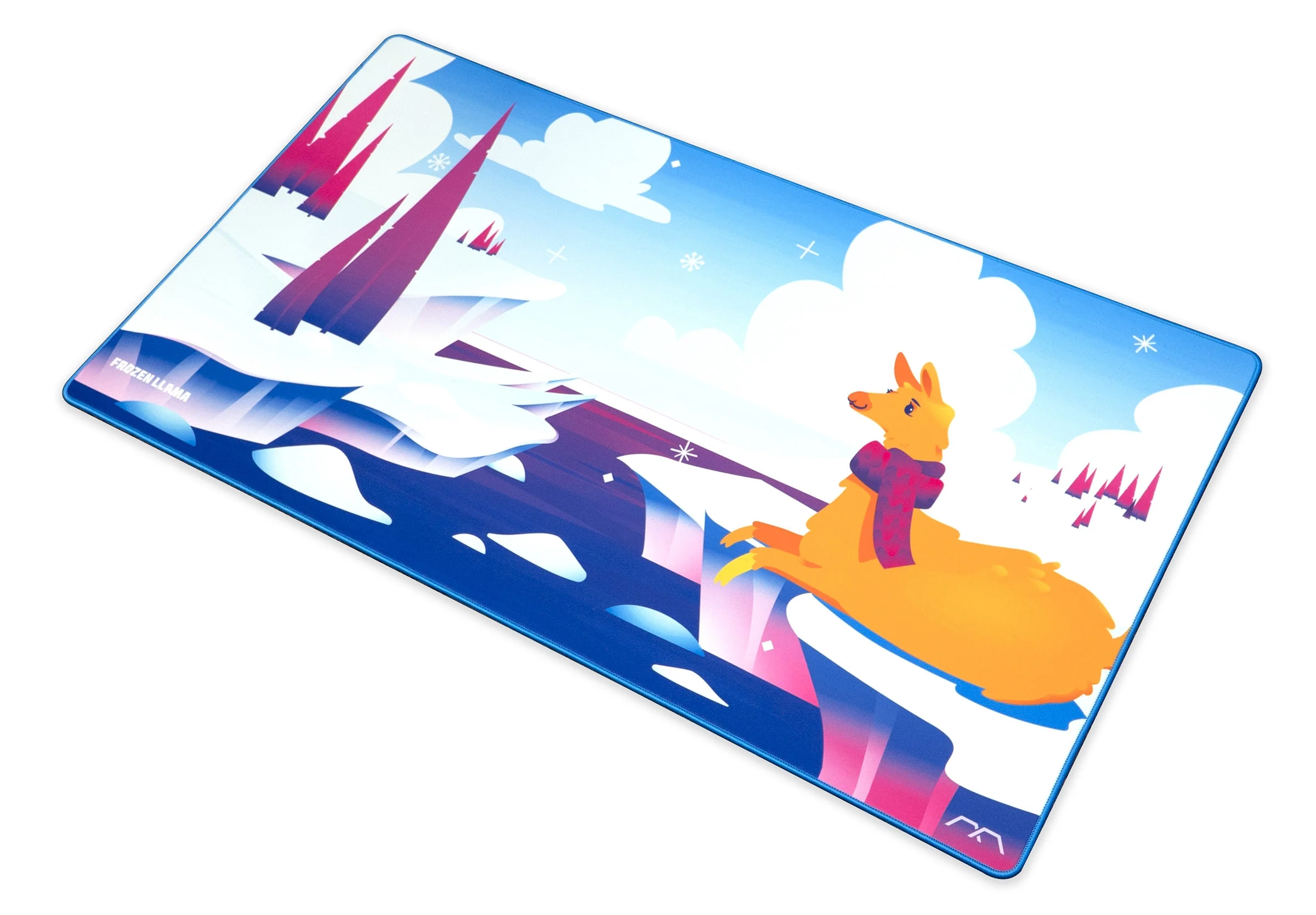 MK Frozen Llama 3XL Desk Mat - Image 2