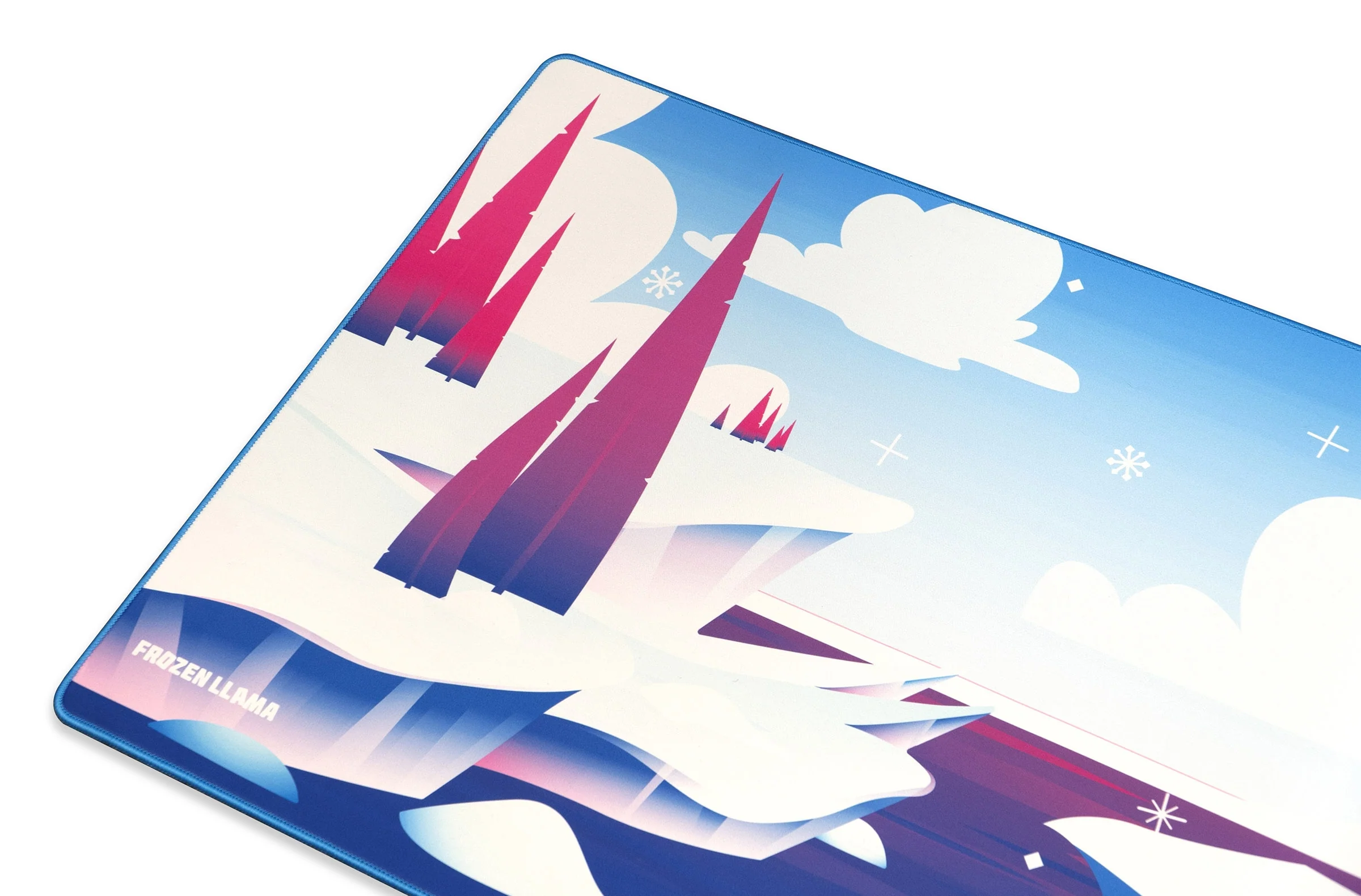 MK Frozen Llama 3XL Desk Mat - Image 3