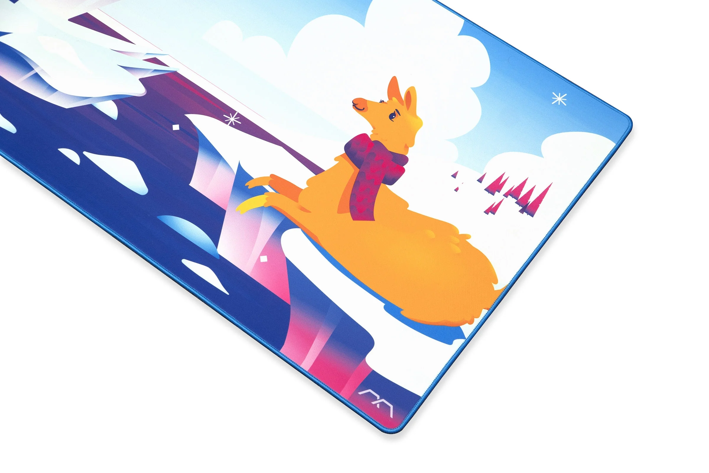 MK Frozen Llama 3XL Desk Mat - Image 4