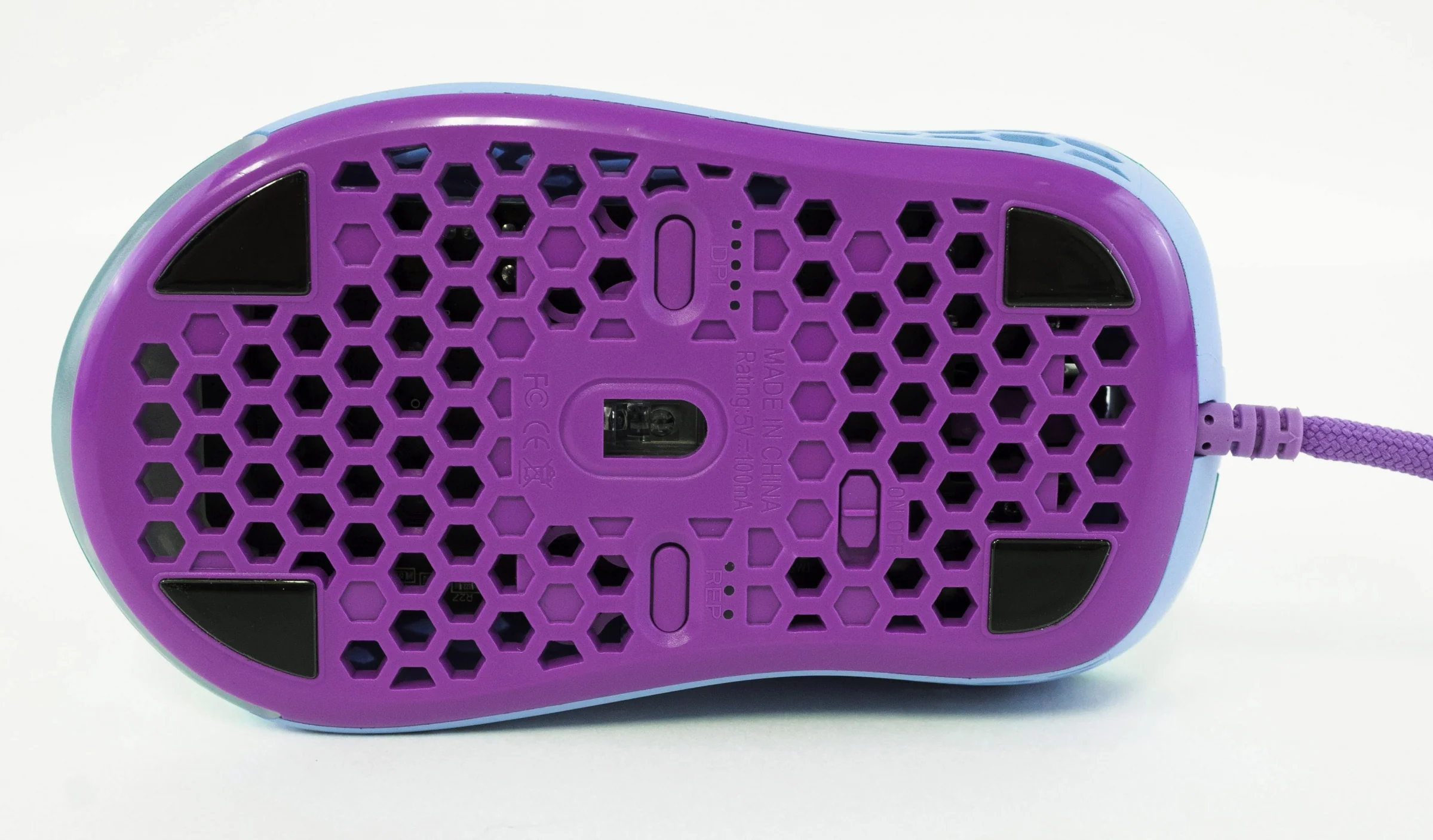MK Frozen Llama Mouse 67g Lightweight Gaming 3389 Pixart RGB GM 8.0 - Image 13