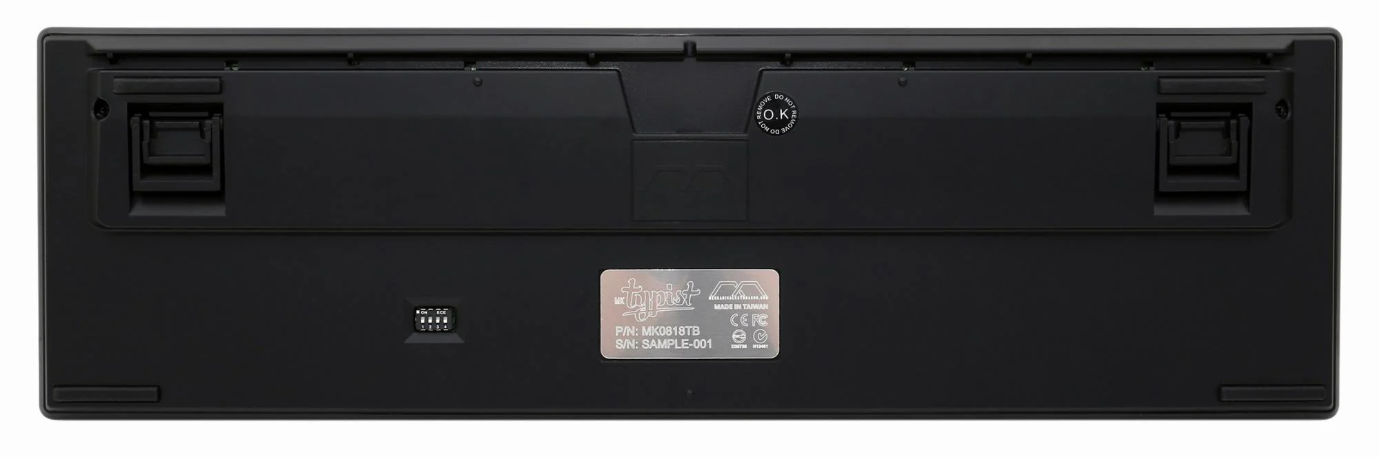 MK Typist PBT Double Shot keycaps, Type C USB, Programmable, 16 Layout Mechanical Keyboard - Image 8