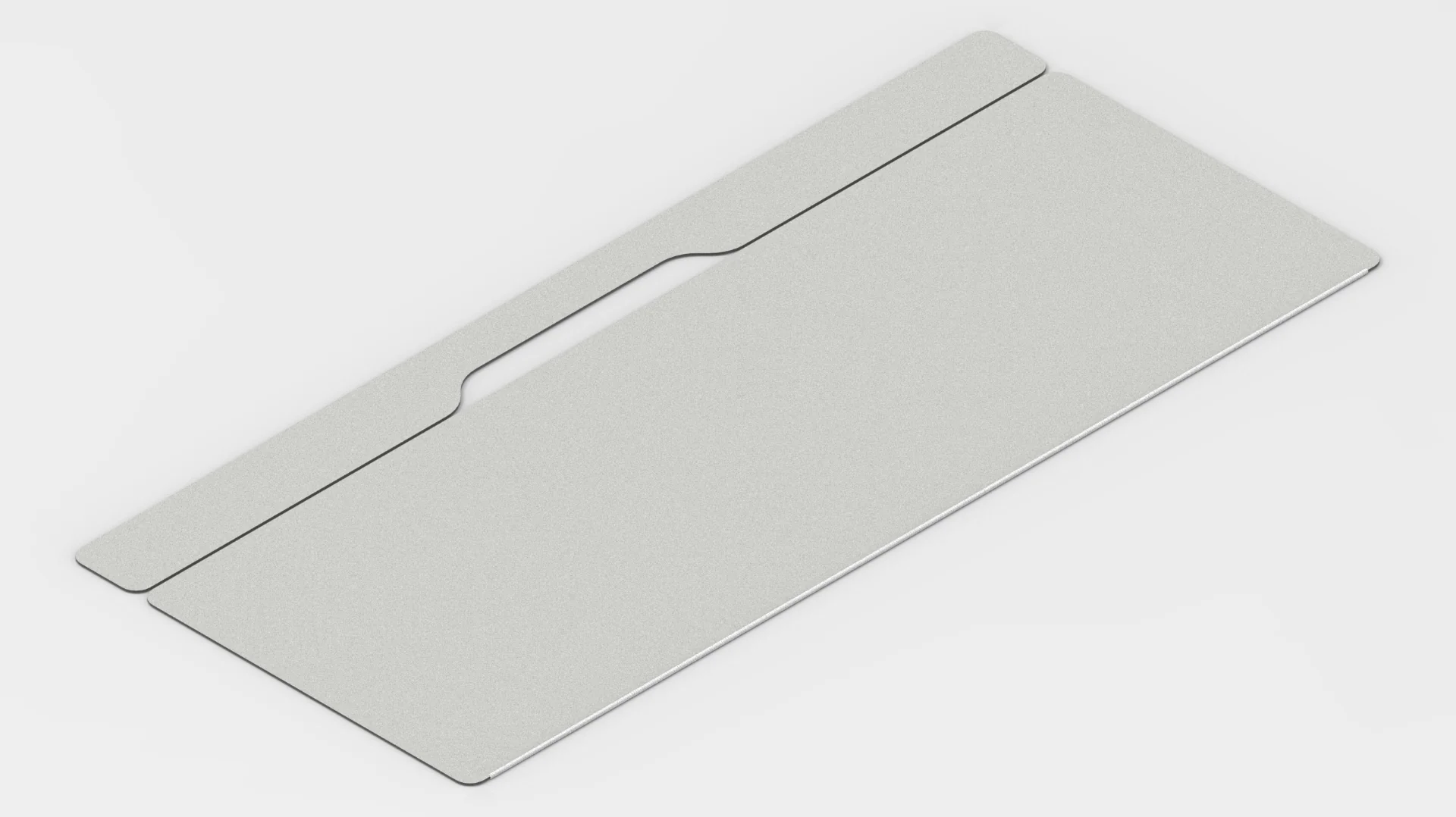 White IKEA ALEX Desk Mat (52" / 132 cm) Full-desk Mouse Pad - Image 3