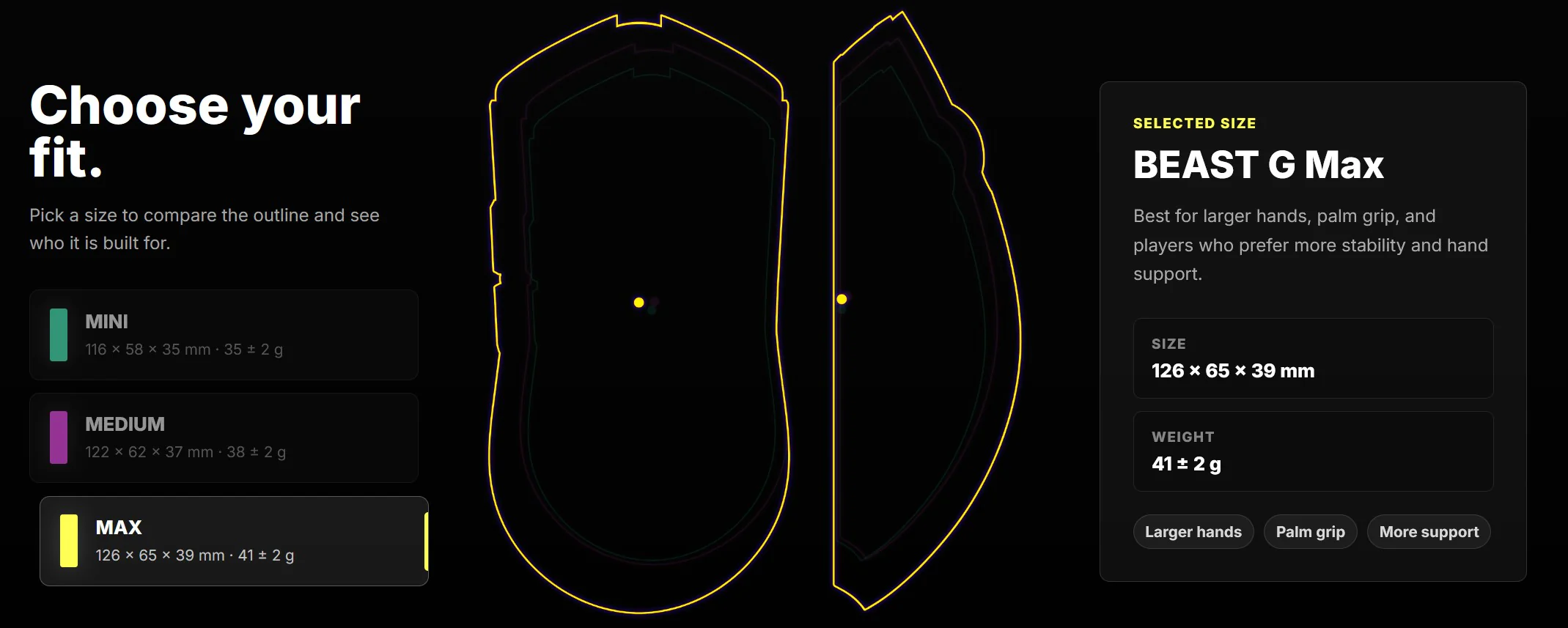 MK x WLMOUSE Beast G Max Wireless 8K Mouse - Image 8