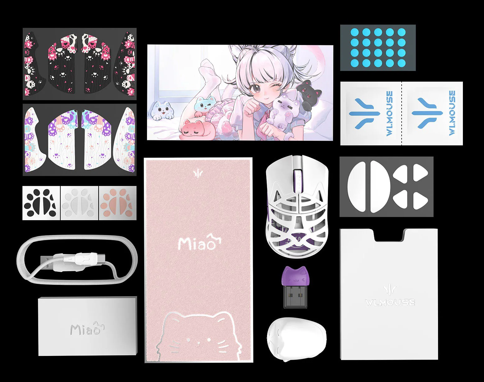 MK x WLMOUSE Beast Miao 8K Wireless Mouse - Image 2