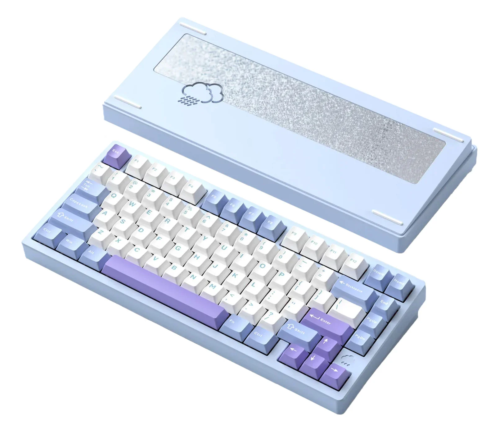 MK x WOBKEY Rainy 75 Pro Aluminum 75% Hotswap Wireless A-RGB Non-flex Cut Keyboard - Image 9